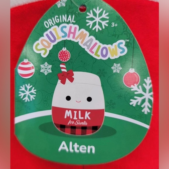 NWOT Alten squishmallow!! Milk for Santa - Picture 3 of 4